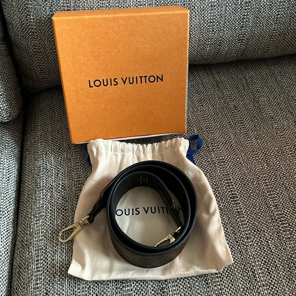 💯 Authentic Louis Vuitton Bandouliere Shoulder Strap in monogram